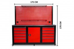 175x170x70cm 10 Çekmeceli Çalışma Tezgahı