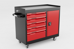 5 Çekmeceli Dolaplı Pro Taşıma Arabası