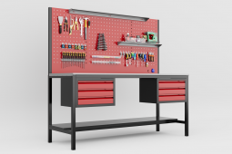 2 Metre 6 Çekmeceli Çalışma Tezgahı